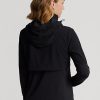Chaquetas híbridas con capucha plegable Ralph Lauren para mujer, color negro Chaquetas híbridas con capucha plegable Ralph Lauren para mujer, color negro