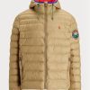 Chaquetas impermeables plegables Ralph Lauren para hombre en color caqui Chaquetas impermeables plegables Ralph Lauren para hombre en color caqui