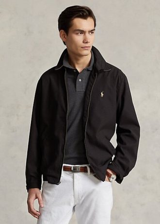 Chaquetas negras Ralph Lauren Bi-Swing para hombre
