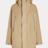 Cortavientos impermeable ripstop amarillo Ralph Lauren para mujer