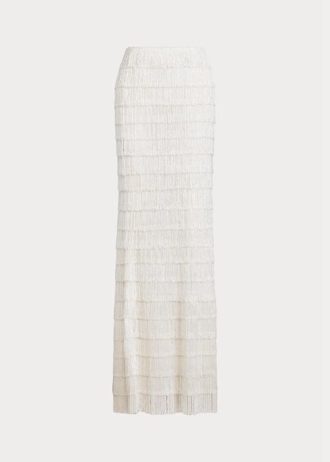 Faldas largas blancas con adornos Fontanna de Ralph Lauren para mujer