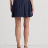 Faldas minifalda vaquera plisada Ralph Lauren para mujer en color azul marino Faldas minifalda vaquera plisada Ralph Lauren para mujer en color azul marino