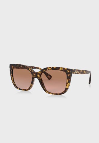 Gafas de sol cuadradas Ralph Lauren 0RA5265 para mujer, color marrón