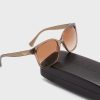Gafas de sol extragrandes Ralph Lauren 0Ra5268 para mujer, color marrón