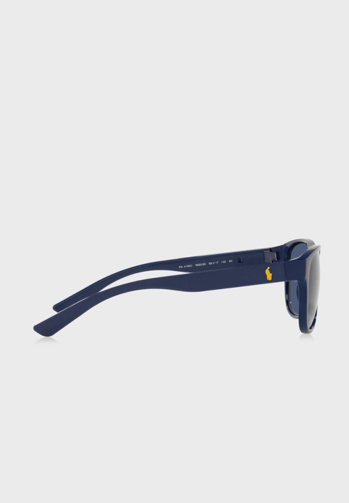 Gafas de sol ovaladas Ralph Lauren azules para hombre Gafas de sol ovaladas Ralph Lauren azules para hombre