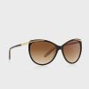 Gafas de sol Ralph Lauren 0RA5150 Cat Eye para mujer, color negro Gafas de sol Ralph Lauren 0RA5150 Cat Eye para mujer, color negro