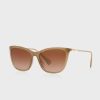 Gafas de sol rectangulares Ralph Lauren 0Ra5289 para mujer, color marrón Gafas de sol rectangulares Ralph Lauren 0Ra5289 para mujer, color marrón