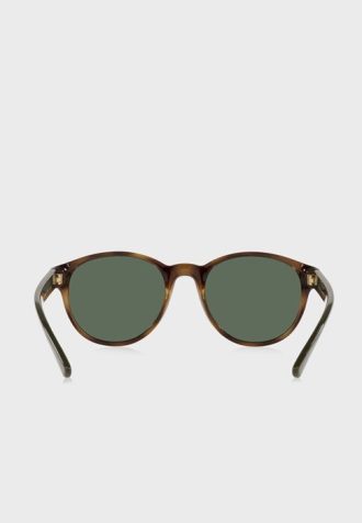 Gafas de sol redondas Ralph Lauren 0Ph4176 para hombre, color verde
