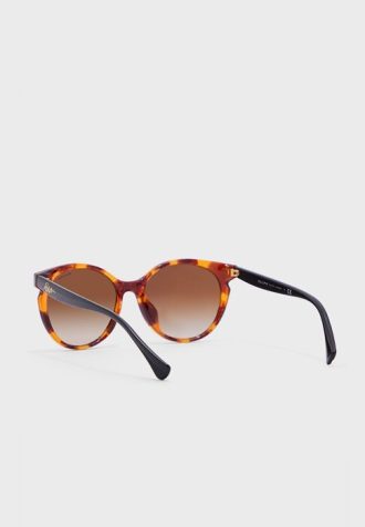 Gafas de sol redondas Ralph Lauren 0Ra5285U para mujer, color marrón