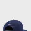 Gorras de visera curva con logotipo de Ralph Lauren para hombre en azul Gorras de visera curva con logotipo de Ralph Lauren para hombre en azul