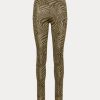 Leggings de jersey elástico con estampado de cebra de Ralph Lauren para mujer en color oliva Leggings de jersey elástico con estampado de cebra de Ralph Lauren para mujer en color oliva
