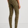Leggings de jersey elástico con estampado de cebra de Ralph Lauren para mujer en color oliva Leggings de jersey elástico con estampado de cebra de Ralph Lauren para mujer en color oliva