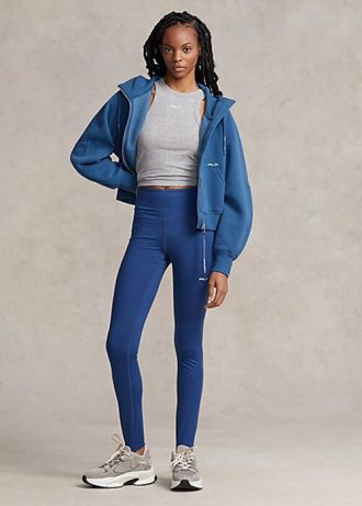 Leggings elásticos con estribo de Ralph Lauren para mujer en azul