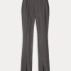 Leggings Ralph Lauren de sarga de mezcla de lana elástica en gris oscuro para mujer Leggings Ralph Lauren de sarga de mezcla de lana elástica en gris oscuro para mujer