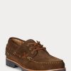 Mocasines Ralph Lauren Ranger de ante color chocolate para hombre
