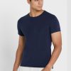 Pack de 2 camisetas básicas de cuello redondo Ralph Lauren para hombre en azul marino Pack de 2 camisetas básicas de cuello redondo Ralph Lauren para hombre en azul marino