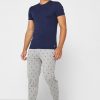 Pack de 3 camisetas Ralph Lauren azules de cuello redondo para hombre