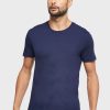 Pack de 3 camisetas Ralph Lauren de cuello redondo para hombre, color azul marino Pack de 3 camisetas Ralph Lauren de cuello redondo para hombre, color azul marino