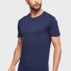 Pack de 3 camisetas Ralph Lauren de cuello redondo para hombre, color azul marino Pack de 3 camisetas Ralph Lauren de cuello redondo para hombre, color azul marino