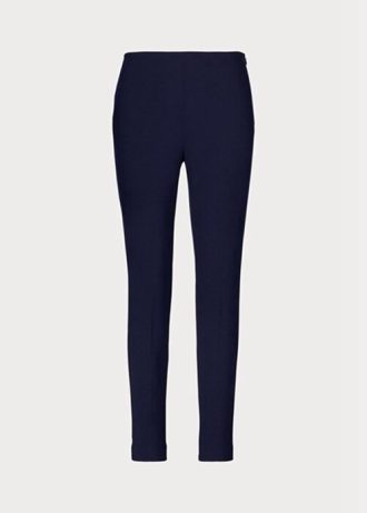 Pantalones ajustados de lana elástica Annie de Ralph Lauren para mujer en color azul marino Pantalones ajustados de lana elástica Annie de Ralph Lauren para mujer en color azul marino