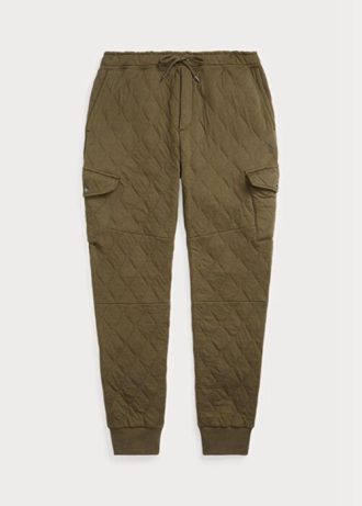 Pantalones cargo tipo jogger Ralph Lauren de jersey de lujo en color oliva para hombre