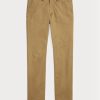 Pantalones chinos ajustados elásticos Ralph Lauren de color caqui para hombre