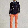 Pantalones chinos ajustados y elásticos Ralph Lauren para hombre en color naranja