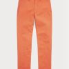 Pantalones chinos ajustados y elásticos Ralph Lauren para hombre en color naranja