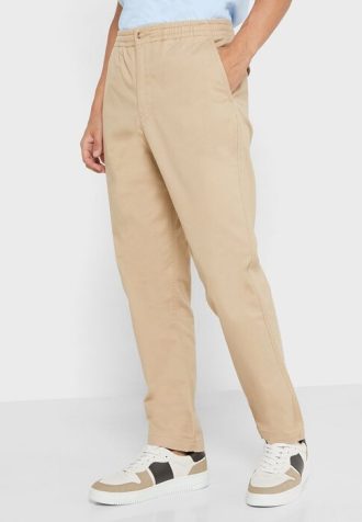 Pantalones chinos Ralph Lauren Essential Slim Fit para hombre en color caqui