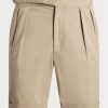 Pantalones cortos chinos elásticos a medida de Ralph Lauren para hombre en color caqui Pantalones cortos chinos elásticos a medida de Ralph Lauren para hombre en color caqui