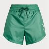 Pantalones cortos con cordón ajustable Ripstop de Ralph Lauren para mujer, color verde