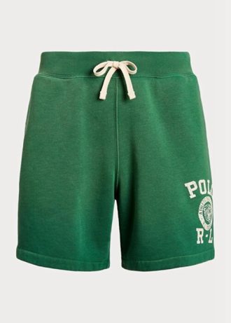 Pantalones cortos de polar con logotipo de Ralph Lauren para hombre en color verde