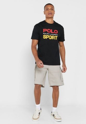 Pantalones cortos esenciales Ralph Lauren beige para hombre