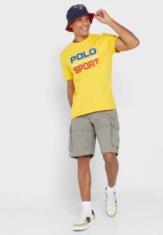 Pantalones cortos esenciales Ralph Lauren verdes para hombre