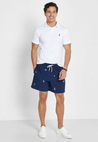 Pantalones cortos estampados multicolores Ralph Lauren para hombre