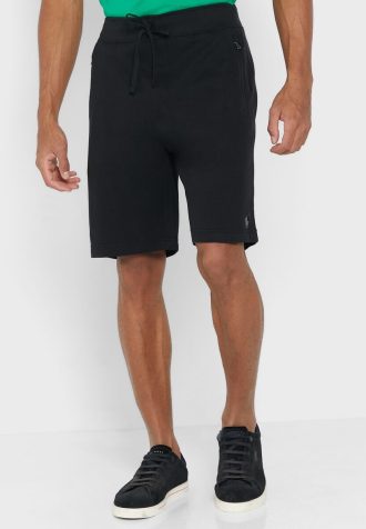 Pantalones cortos negros esenciales Ralph Lauren para hombre