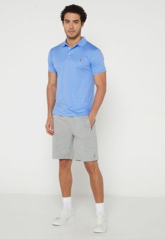 Pantalones cortos Ralph Lauren Essential grises para hombre