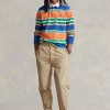Pantalones de lona holgados y plisados  Ralph Lauren para hombre en color caqui