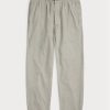 Pantalones de lona holgados y plisados  Ralph Lauren para hombre en gris