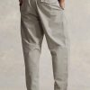Pantalones de lona holgados y plisados  Ralph Lauren para hombre en gris
