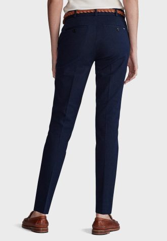Pantalones de sastre Ralph Lauren azules para mujer