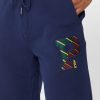 Pantalones deportivos con puños con cordón Ralph Lauren para hombre en azul marino