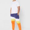 Pantalones deportivos con puños teñidos multicolores Ralph Lauren para hombre