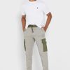 Pantalones deportivos estampados Ralph Lauren grises para hombre