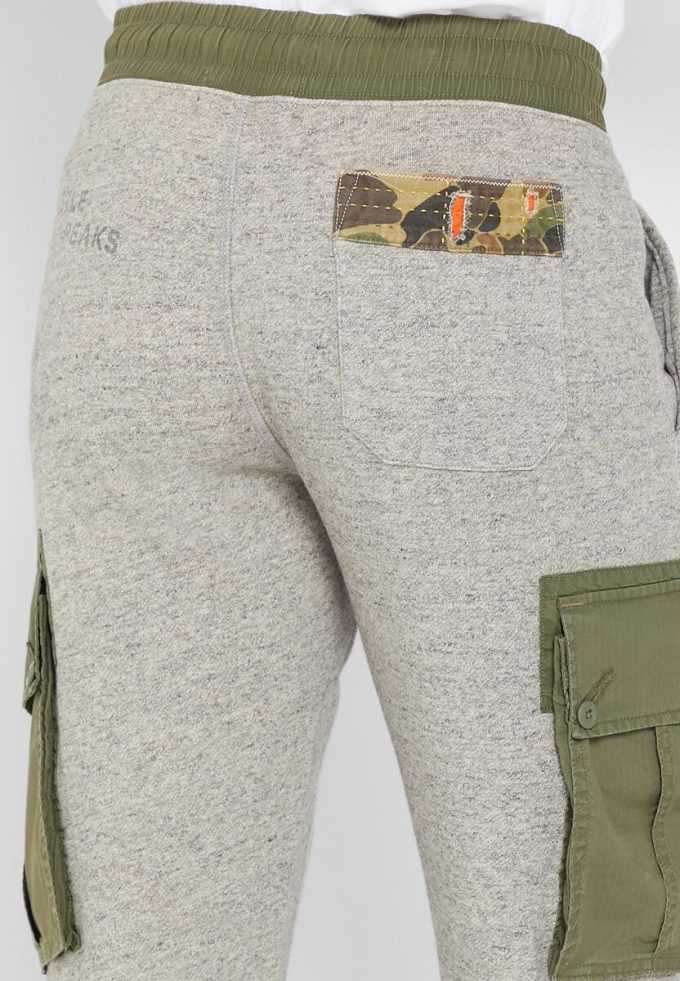 Pantalones deportivos estampados Ralph Lauren grises para hombre