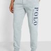 Pantalones deportivos grises con el logotipo de Ralph Lauren para hombre