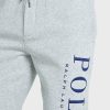Pantalones deportivos grises con el logotipo de Ralph Lauren para hombre