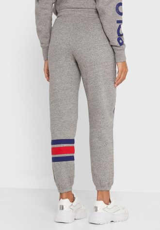 Pantalones deportivos grises con el logotipo de Ralph Lauren para mujer Pantalones deportivos grises con el logotipo de Ralph Lauren para mujer