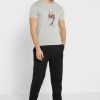 Pantalones deportivos negros con cordón de Ralph Lauren para hombre