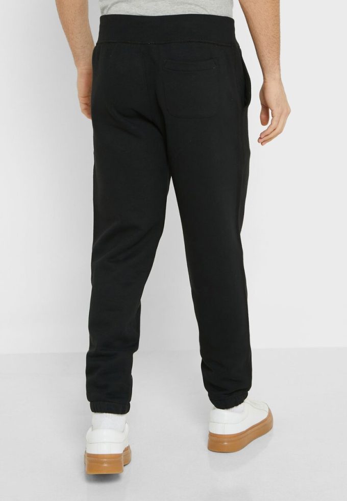 Pantalones deportivos negros con cordón de Ralph Lauren para hombre